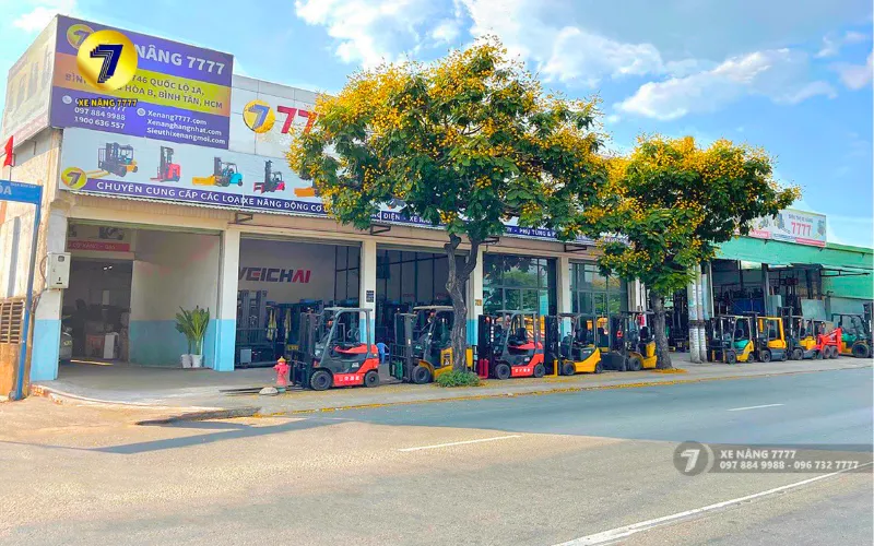 Xe nâng cũ Nhật bãi chất lượng