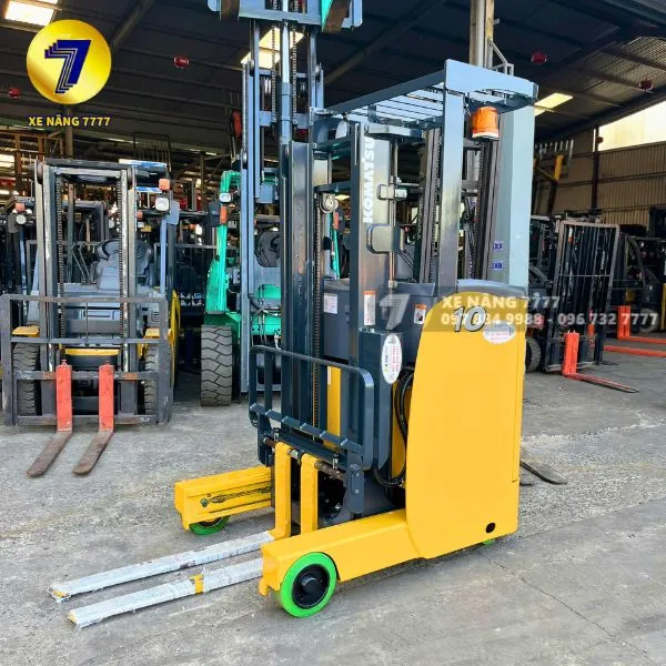 Xe Nâng Điện Đứng Lái 1 Tấn KOMATSU FB10RL-15