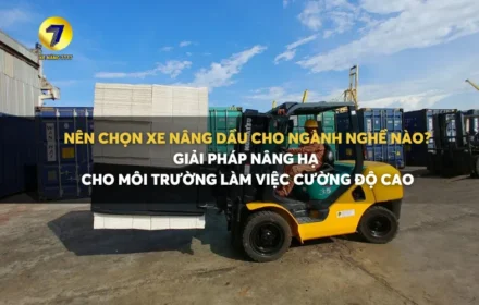 Nên chọn xe nâng dầu cho ngành nghề nào