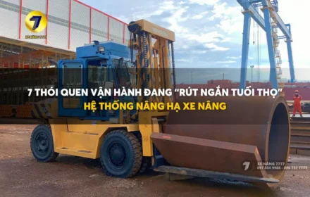 hệ thống nâng hạ xe nâng