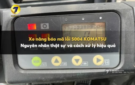 Xe nâng báo mã lỗi