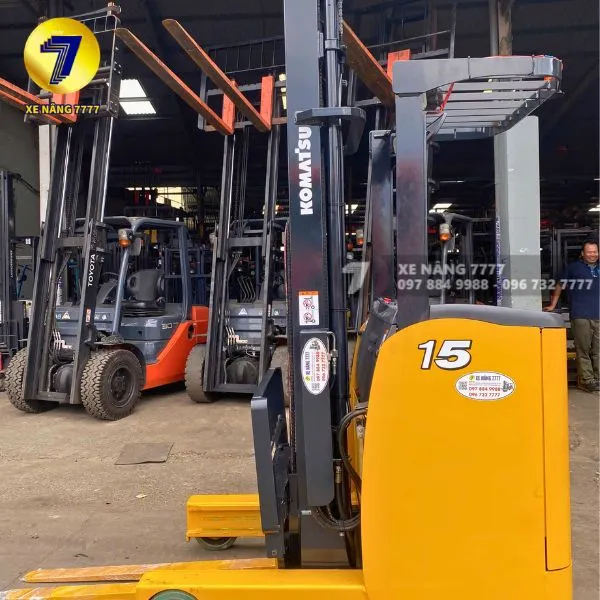 Xe Nâng Điện Đứng Lái 1.5 Tấn KOMATSU FB15RL-15