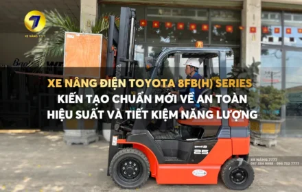 Xe nâng điện TOYOTA 8FB(H) Series