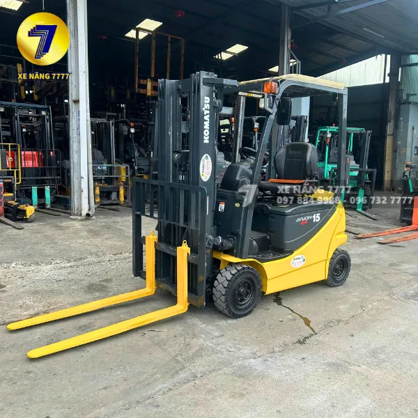 Xe Nâng Điện Ngồi Lái 1.5 Tấn KOMATSU FB15F-12