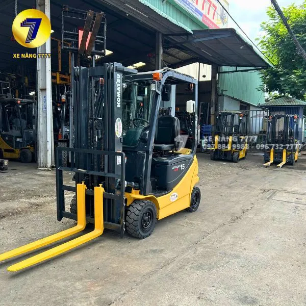 Xe Nâng Điện Ngồi Lái 1.5 Tấn KOMATSU FB15G-12