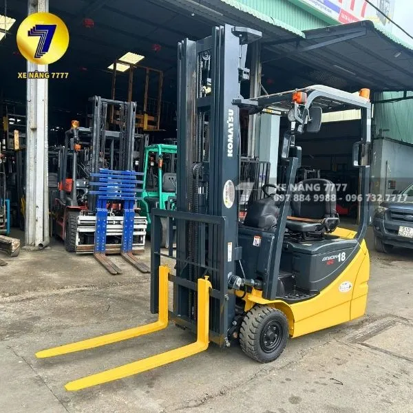 Xe Nâng Điện Ngồi Lái 1.8 Tấn KOMATSU FB18M-12