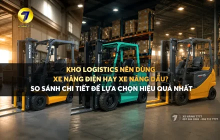 xe nâng điện hay xe nâng dầu