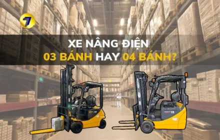 XE NÂNG 3 BÁNH HAY XE NÂNG 4 BÁNH
