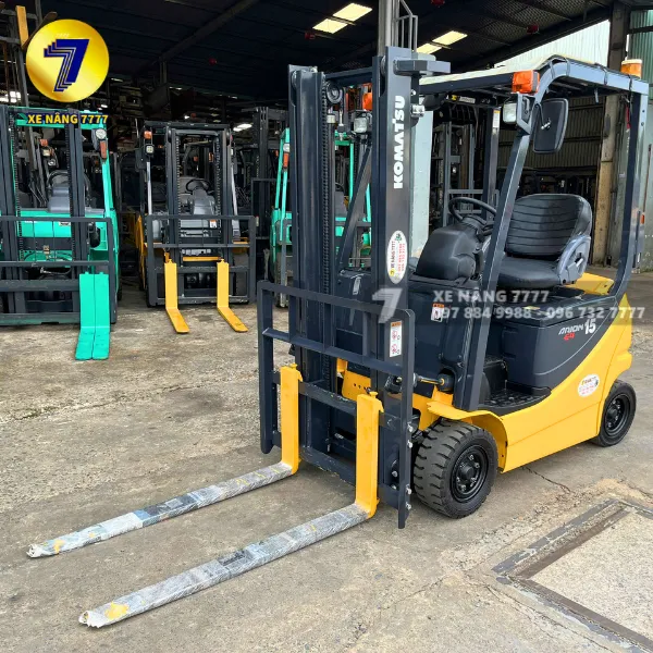 Xe Nâng Điện Ngồi Lái 1.5 Tấn KOMATSU FB15-12